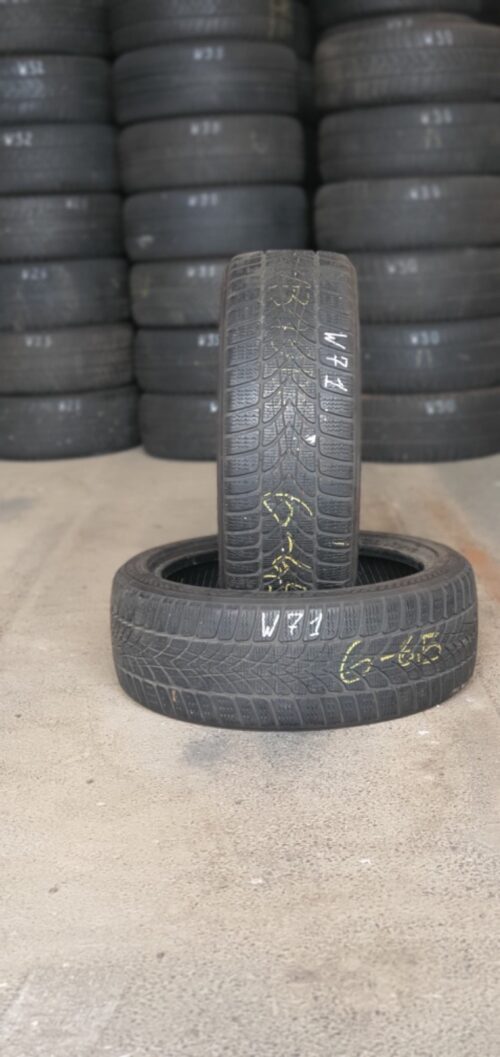 2x Winterreifen Dunlop SPWinter Sport 4D DSST (RSC) 205/45 R17 88V Dot1319 W71 - Image 1