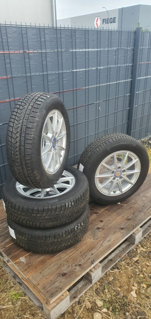 4x 16 Zoll Originale Mercedes Winterräder A W177 B W247 CLA C118 GLB X247 (MIL) - Image 3