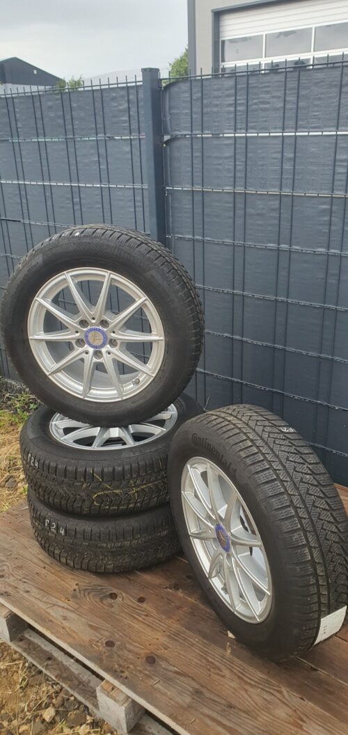 4x 16 Zoll Originale Mercedes Winterräder A W177 B W247 CLA C118 GLB X247 (MIL) - Image 4