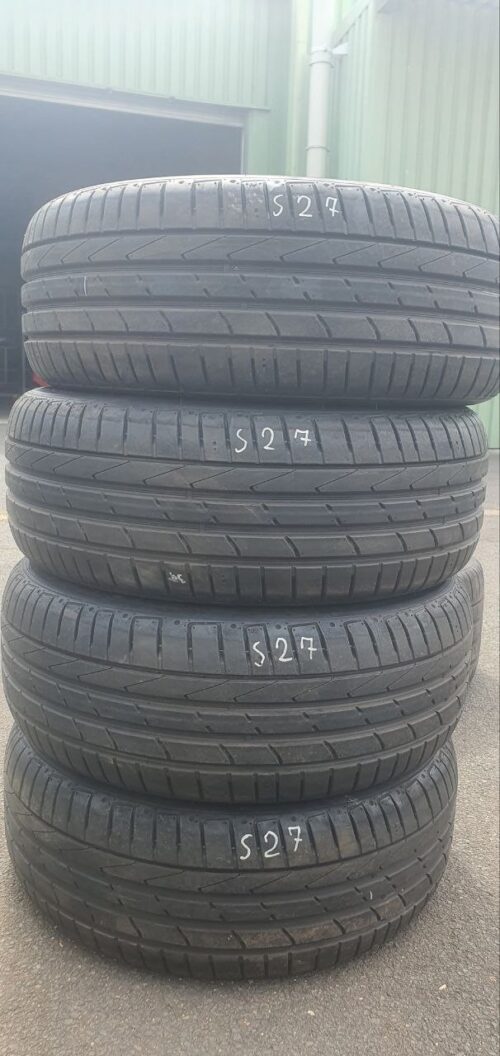 4x Sommerreifen HANKOOK VENTUS S1 evo2(RSC)225/55R17 97Y(MIL) DOT21  7,6mm S27 - Image 1