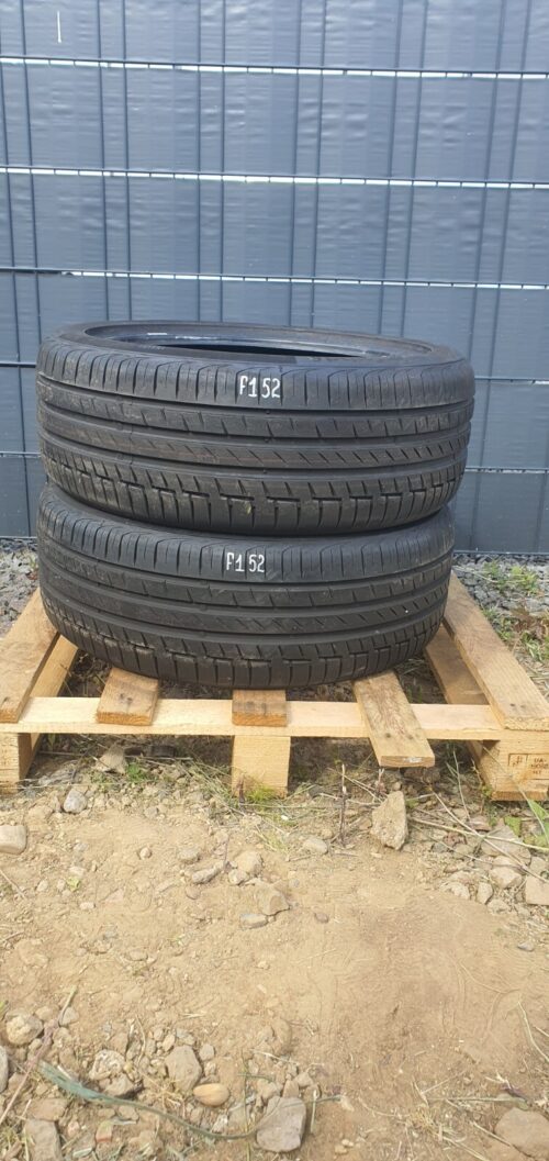 2x Sommerreifen 225/45 R19 96W Continental PremiumContact (MIL) DOT23 7mm F152 - Image 1