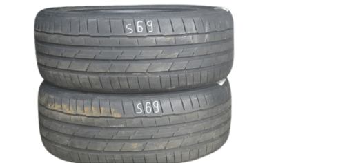 2x Sommerreifen HANKOOK VENTUS S1 evo3 (RSC)225/45R18 95Y(MIL)S69 DOT 4618 5,8mm - Image 1