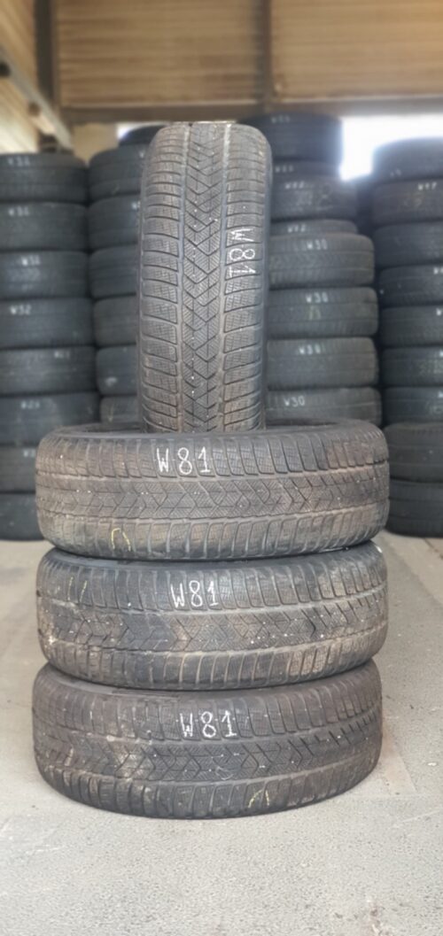 4x Winterreifen Pirelli Sottozero 3 (RSC) 245/50 R19 105V Dot2619 7-7,5mm W81 - Image 1
