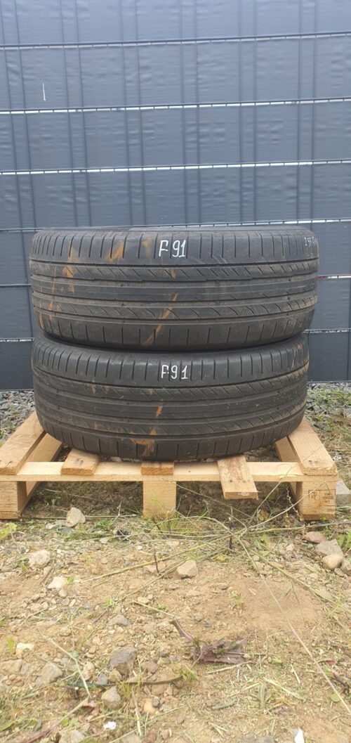 2x Continental ContiSportContact Sommerreifen 255/55 R19 111 W (MIL) DOT 17 F91 - Image 1