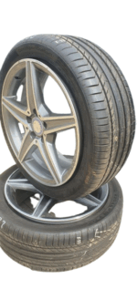 2x  Sommerräder Original Mercedes-Benz 18 Zoll (MIL) F77 A2054011100 DOT-16 - Image 3