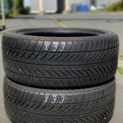 2x Winterreifen Goodyear UltraGrip 8 MO 245/45 R18 100V Dot0218 5,5mm X33