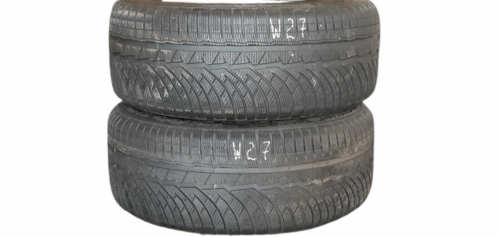 2x Winterreifen MICHELIN PILOT APLIN PA4 (RSC) 245/45R18 100V (MIL)W27 DOT2721 - Image 1
