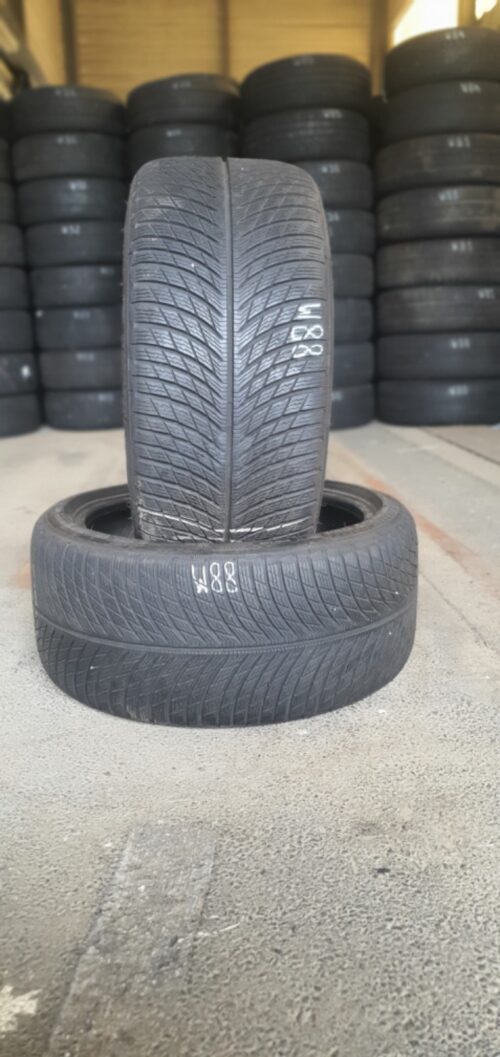 2x Winterreifen Micheli Pilot Alpin 5 275/35 R19 100V 6,5mm Dot4020/3721 W88 - Image 1