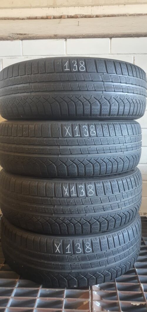 2x Winterreifen Pirell PZero 235/60 R20 108H Dot2721 4-5mm X138 - Image 3