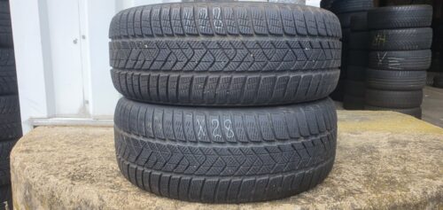 2x Winterreifen Pirelli Sottozero 3 (RSC) 225/45 R18 95V Dot3319 X28 - Image 1