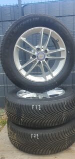 4x 16 Zoll Original Mercedes Allwetterräder 205/60 R16 92H (MIL) F72 DOT19 6,5mm