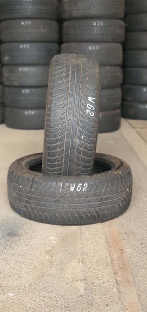 2x Winterreifen Bridgestone Blizzak LM001 (RSC) 225/50 R17 98H Dot5017 W62 - Image 1