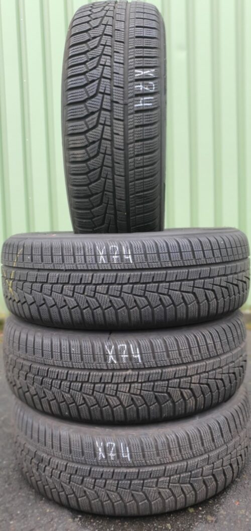 2x Winterreifen Hankook Winteri*cept evo2 205/50 R17 97H Dot1623 5,5-6mm X74 - Image 1