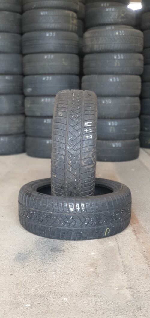 2x Winterreifen Pirelli Sottozero 3 (RSC) 225/45 R17 91H Dot3120 6-6,5mm W77 - Image 1