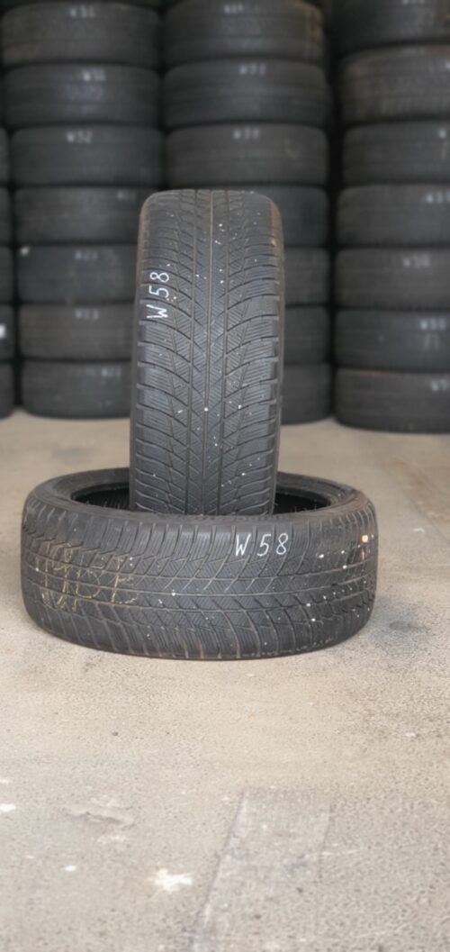 2x Winterreifen Bridgestone Blizzak LM001 (RSC) 225/40 R18 92V Dot4319 W58 - Image 1