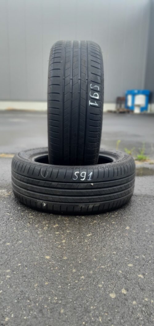 2x Sommerreifen Bridgestone Turanza T005 225/55 R17 97W Dot0220 5,5mm S91 - Image 1
