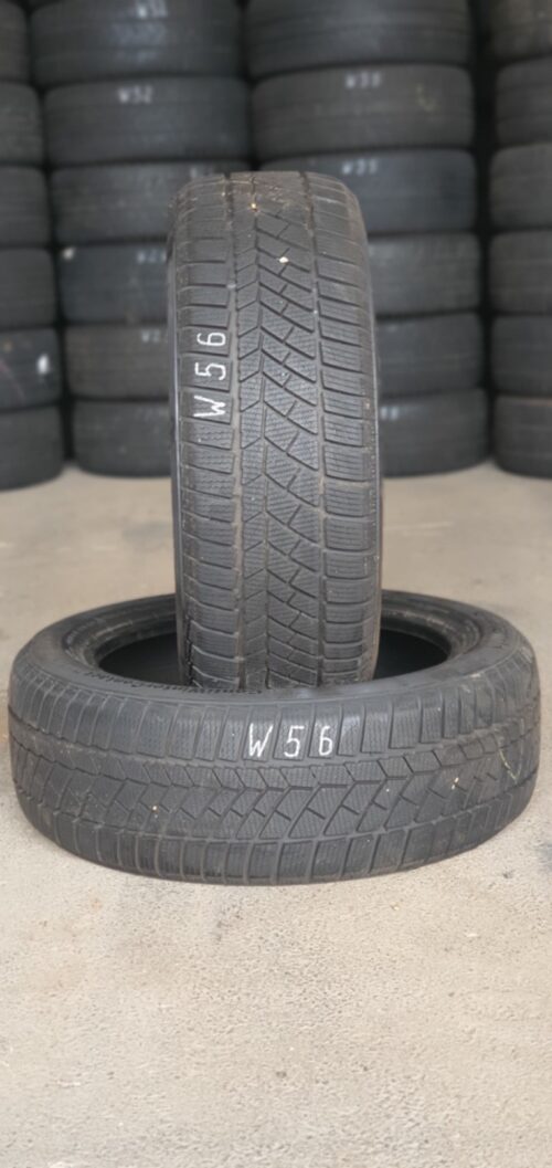 2x Winterreifen Continental ContiWinterContact TS830P 205/55 R17 95H Dot3021 W56 - Image 1