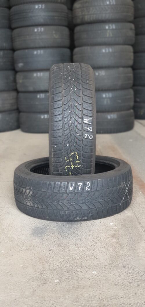 2x Winterreifen Dunlop SPWinterSPort 4D DSST (RSC) 205/45 R17 88V 5,7mm W72 - Image 1