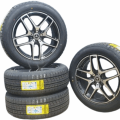 4x Winterräder  Original Mercedes-Benz 19 Zoll (MIL) F177  DOT-24 Neu