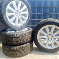 4x Winterräder Original Mercedes-Benz 19 Zoll (MIL) F70 A2534010900 DOT-19 7mm