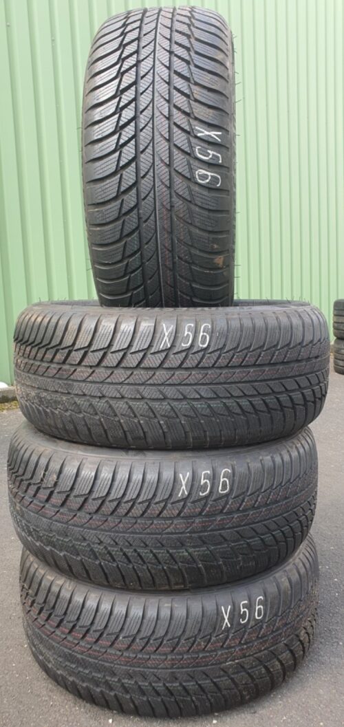 4x Winterreifen Bridgestone Blizzak LM001 (RSC) RFT 225/50 R17 98H Dot3718 X56 - Image 1