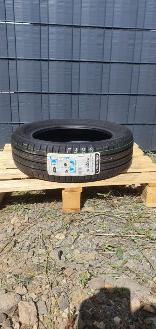 1x NEU Sommerreifen Continental ContiEcoContact 165/60 R15 77H (MIL) DOT19 F126 - Image 1