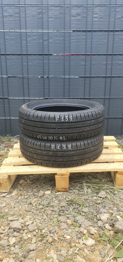 2x Sommerreifen Continental ContiEcoContact 165/60 R15 77H (MIL) DOT-21 7mm F139 - Image 1