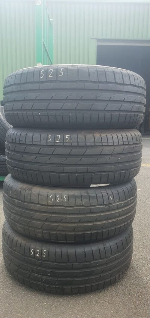4x Sommerreifen HANKOOK VENTUS S1 evo3 225/55R17 101Y (MIL) DOT1821 DEMO S25 - Image 1