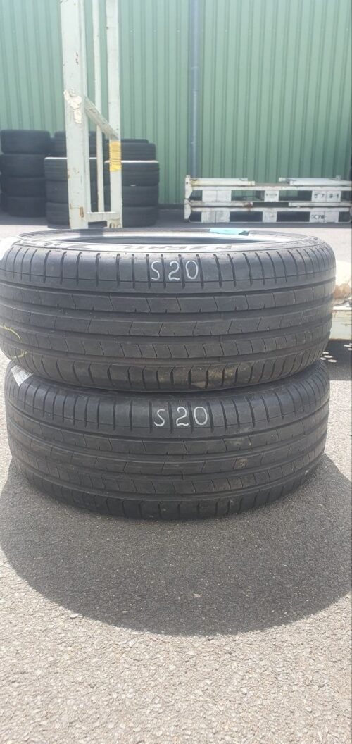 2x Sommerreifen PIRELLI P ZERO (RSC) 225/40R19 93Y (MIL) DOT 2018 DEMO S20 - Image 1