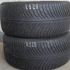 2x Winterreifen Michelin Pilot Alpin5 WinterX 265/40 R19 102V Dot4821 6,3mm X120