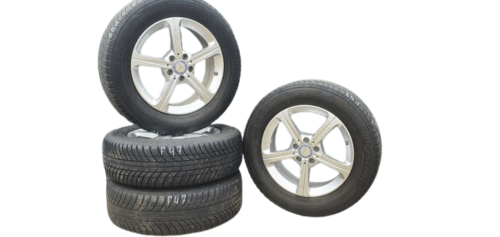 4x Winterräder Original Mercedes-Benz 17 Zoll (MIL) F47 A177411200 DOT-19 - Image 4