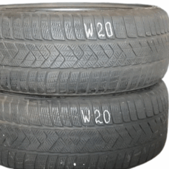 2x Winterreifen PIRELLI  SOTOZERO 3 (RSC) 225/40R18 92H(MIL)W20 DOT 2719 6-6,5mm