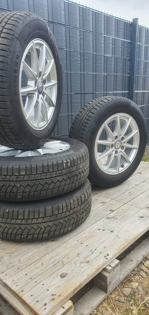 4x 16 Zoll Originale Mercedes Winterräder A - W177 B W247 CLA C118 GLA GLB (MIL) - Image 3