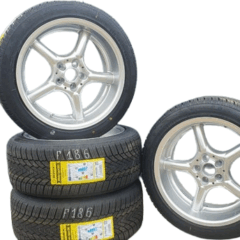 4x Winterräder  Mercedes-Benz 17 Zoll (MIL) F186  DOT-24 Neu