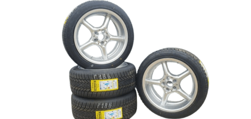 4x Winterräder  Mercedes-Benz 17 Zoll (MIL) F186  DOT-24 Neu - Image 1