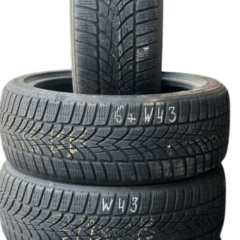 4x Winterreifen DUNLOP SP SPORT 4D DSST (RSC) 205/45R17 88V(MIL)W43 DOT 3118