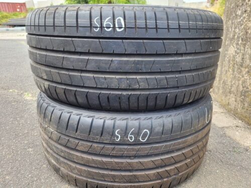 2x Sommerreifen BRIDGESTONE TURANZA TOO5 (RSC) 255/35R19 96Y (MIL) S60 DOT 4118 - Image 1