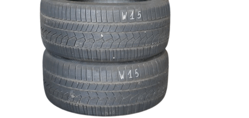 2x Winterreifen CONTINENTAL CONTACT  TS86OS SSR (RSC)255/40R18 99V (MIL) W15 - Image 1