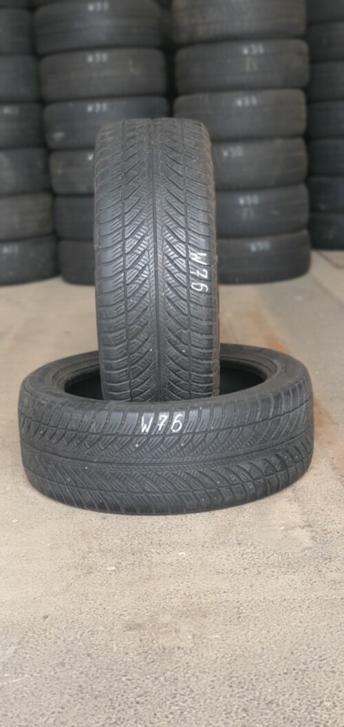 2x Winterreifen Goodyear UltraGrip 8 MO 245/45 R18 100V Dot0218 6mm W76 - Image 1