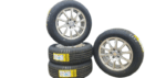 4x Sommerräder Original Mercedes-Benz 16 Zoll (MIL) F188 A2054012400 DOT-24 Neu