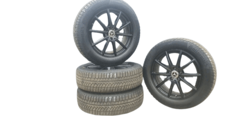 4x  Winterräder Original Mercedes-Benz 18 Zoll (MIL) F71 A2474012600 DOT-21 - Image 1